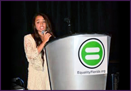 Transgender Teen Speaks at Equality Florida: 2014 Gala