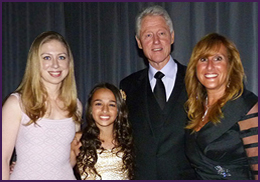 Jazz with Mom, Bill & Chelsea Clinton